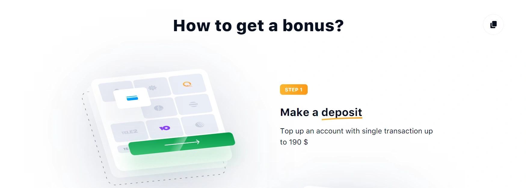 1win sign up bonus